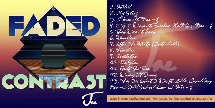 Faded Contrast is an album cover we created.