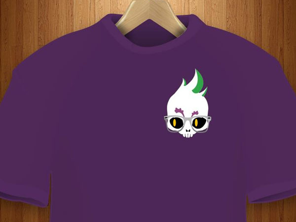 We designed a Skulp Head T-Shirt.